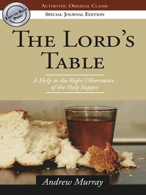 cover image of The Lord's Table